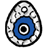 Eye With Silver Icon 48x48 png